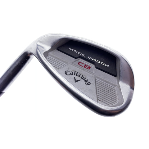 Used Callaway Mack Daddy CB Gap Wedge / 50.0 Degrees / Wedge Flex / Left-Handed