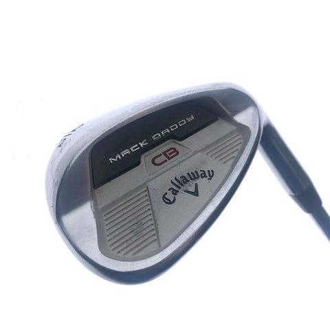Used Callaway Mack Daddy CB Gap Wedge / 52.0 Degrees / Wedge Flex