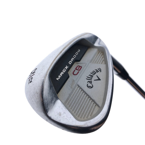 Used Callaway Mack Daddy CB Gap Wedge / 52.0 Degrees / Wedge Flex