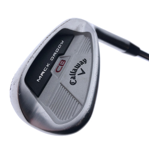 Used Callaway Mack Daddy CB Gap Wedge / 52.0 Degrees / Wedge Flex
