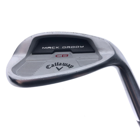 Used Callaway Mack Daddy CB Gap Wedge / 52.0 Degrees / Wedge Flex