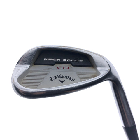 Used Callaway Mack Daddy CB Gap Wedge / 52.0 Degrees / Wedge Flex