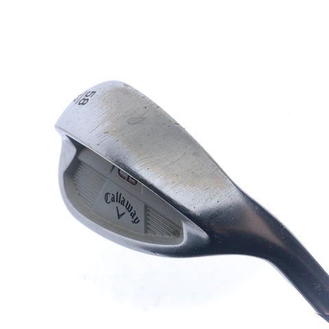 Used Callaway Mack Daddy CB Lob Wedge / 58.0 Degrees / Stiff Flex