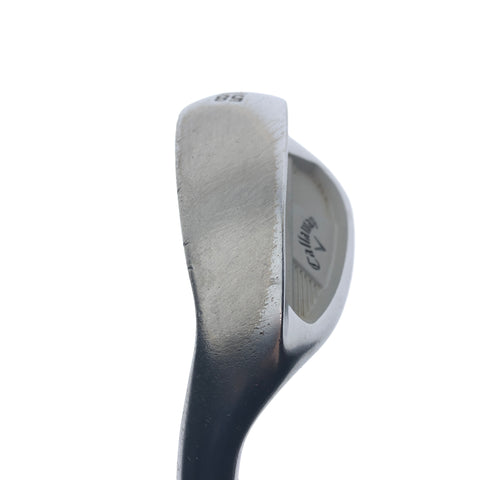 Used Callaway Mack Daddy CB Lob Wedge / 58.0 Degrees / Wedge Flex / Left-Handed