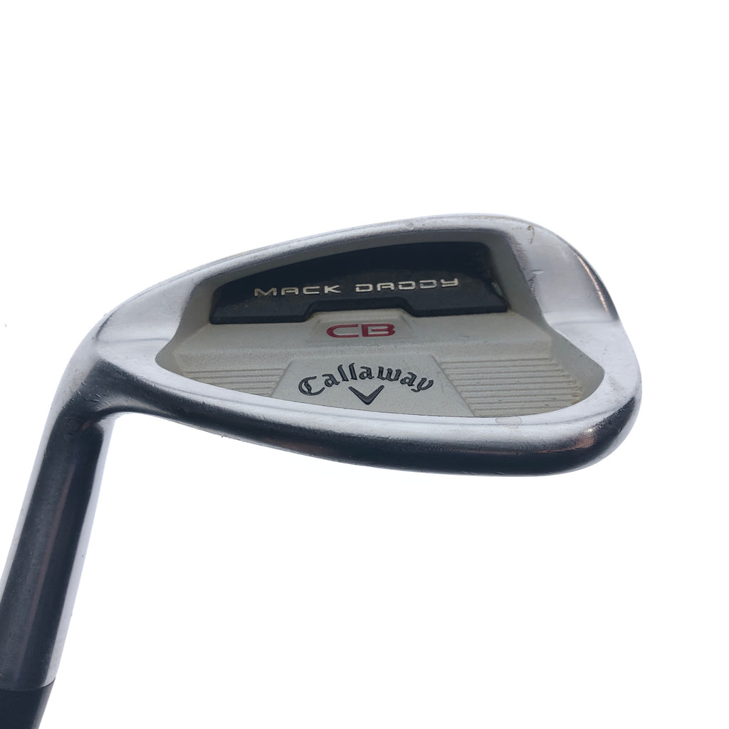 Used Callaway Mack Daddy CB Lob Wedge / 58.0 Degrees / Wedge Flex / Left-Handed