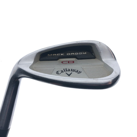 Used Callaway Mack Daddy CB Lob Wedge / 58.0 Degrees / Wedge Flex / Left-Handed