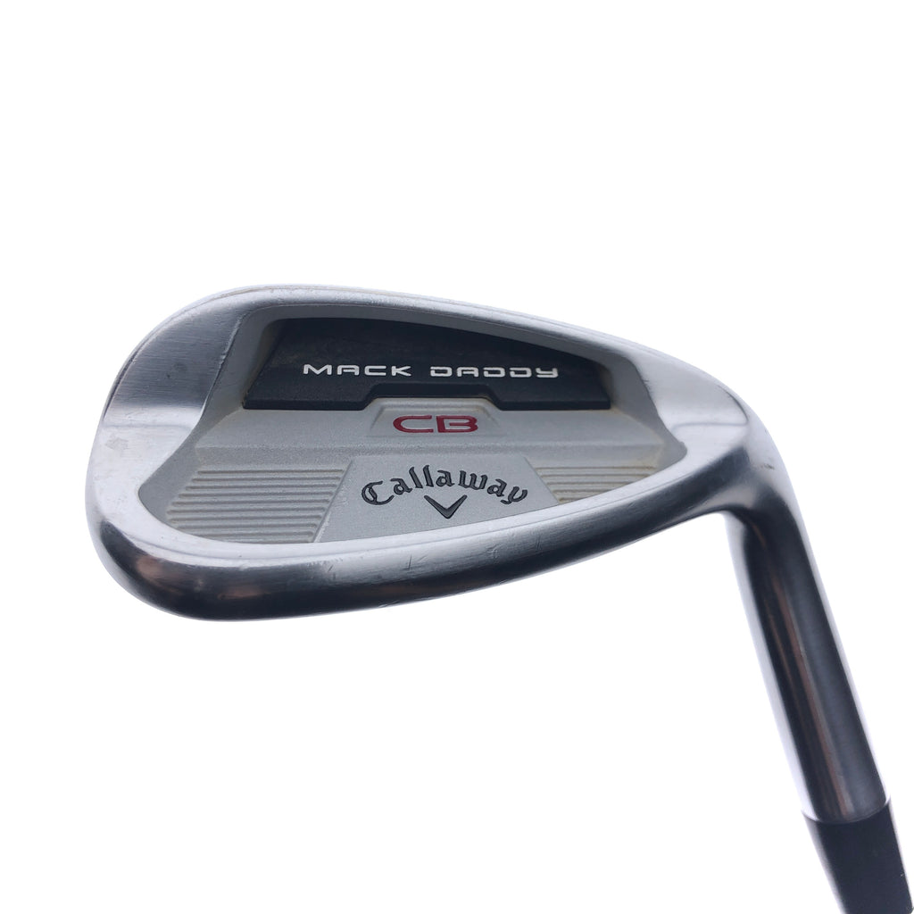 Used Callaway Mack Daddy CB Lob Wedge / 58.0 Degrees / Wedge Flex