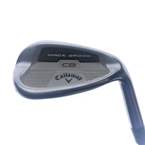 Used Callaway Mack Daddy CB Lob Wedge / 58.0 Degrees / Wedge Flex