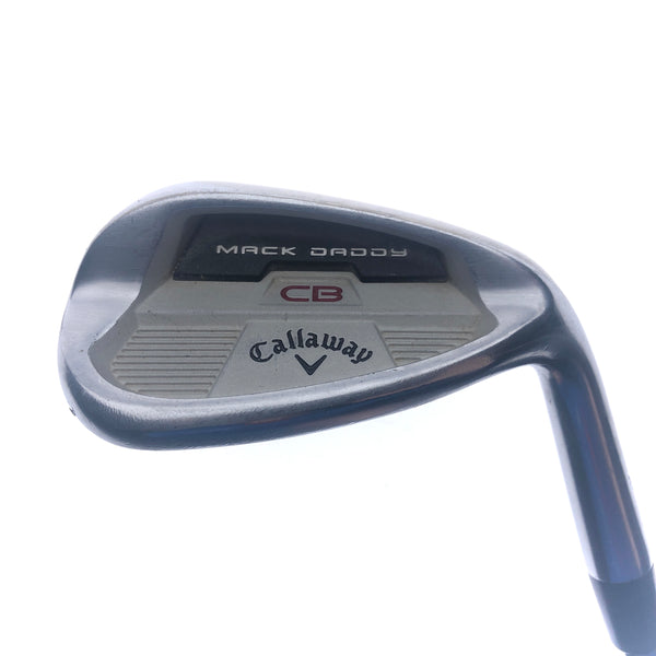 Used Callaway Mack Daddy CB Lob Wedge / 58.0 Degrees / Wedge Flex