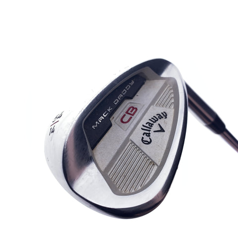 Used Callaway Mack Daddy CB Sand Wedge / 54.0 Degrees / Stiff Flex