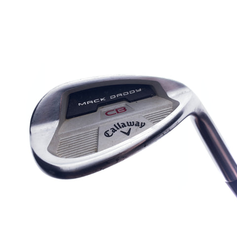 Used Callaway Mack Daddy CB Sand Wedge / 54.0 Degrees / Stiff Flex