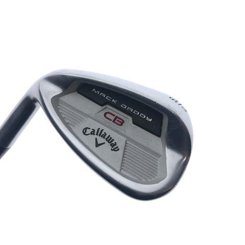 Used Callaway Mack Daddy CB Sand Wedge / 54.0 Degrees / Wedge Flex / Left-Handed