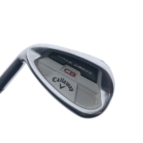 Used Callaway Mack Daddy CB Sand Wedge / 56.0 Degrees / Wedge Flex / Left-Handed