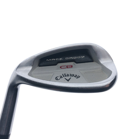 Used Callaway Mack Daddy CB Sand Wedge / 56.0 Degrees / Wedge Flex / Left-Handed