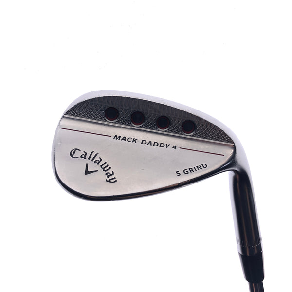 Used Callaway Mack Daddy Forged Chrome Gap Wedge / 50.0 Degrees / Stiff Flex