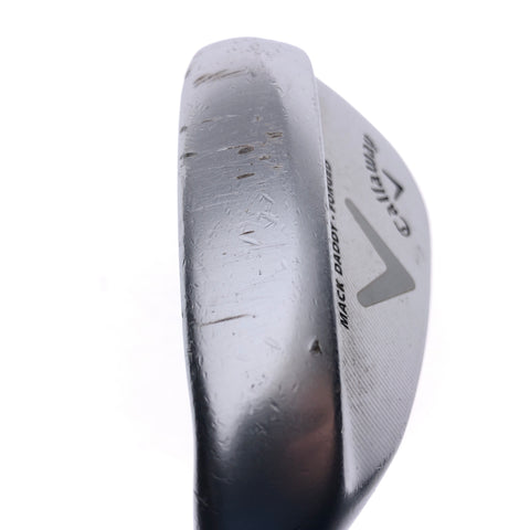 Used Callaway Mack Daddy Forged Chrome Gap Wedge / 52 Deg / Stiff / Left-Handed