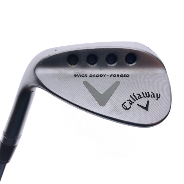 Used Callaway Mack Daddy Forged Chrome Gap Wedge / 52 Deg / Stiff / Left-Handed