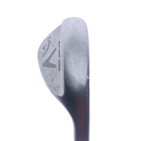 Used Callaway Mack Daddy Forged Chrome Gap Wedge / 52.0 Degrees / Stiff Flex
