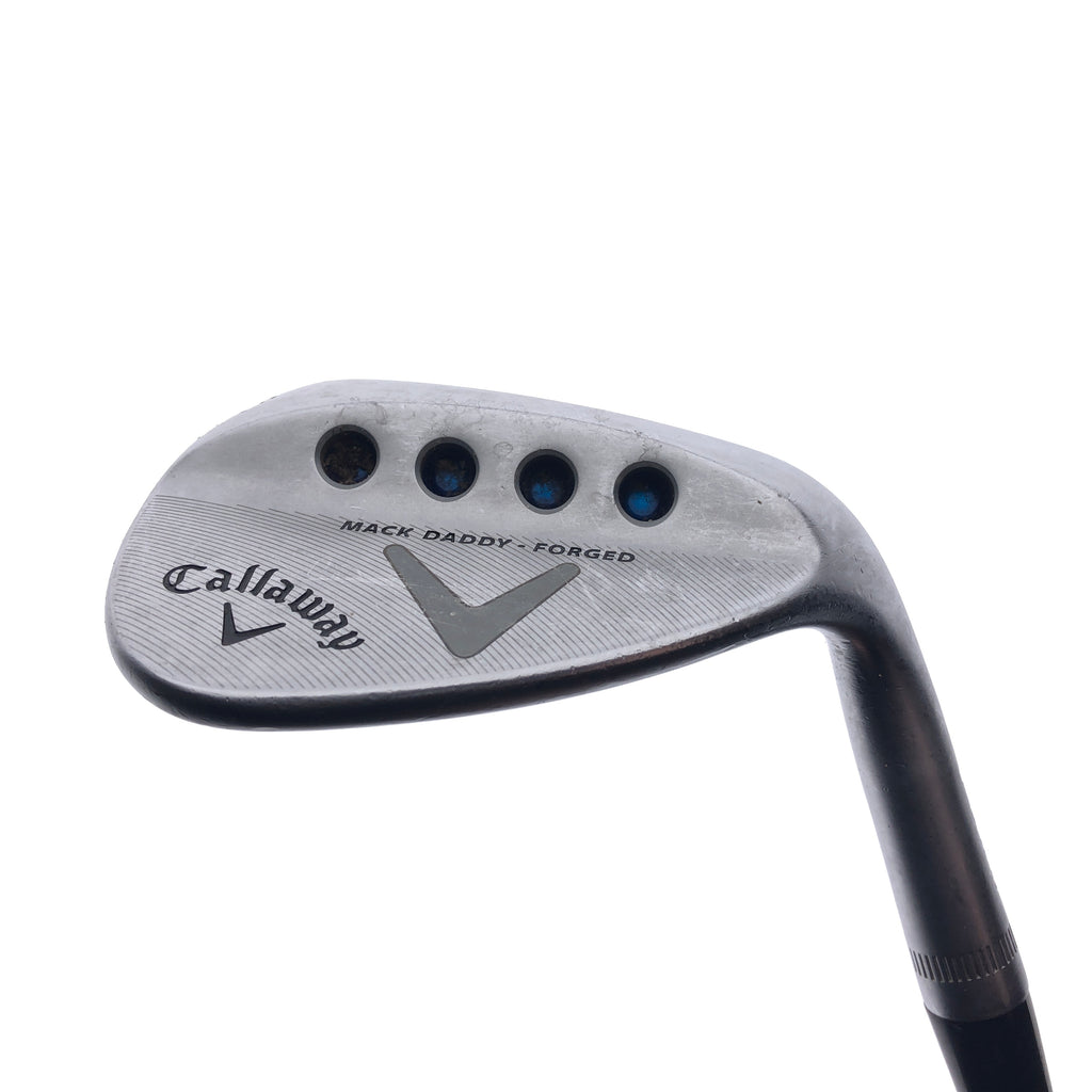 Used Callaway Mack Daddy Forged Chrome Lob Wedge / 58.0 Degrees / Wedge Flex