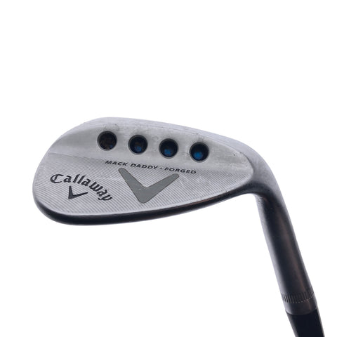 Used Callaway Mack Daddy Forged Chrome Lob Wedge / 58.0 Degrees / Wedge Flex