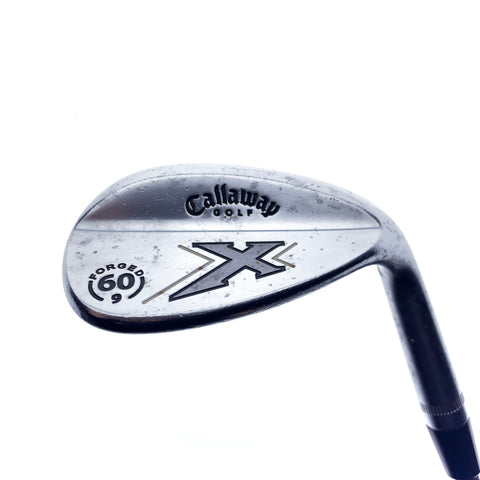 Used Callaway Mack Daddy Forged Chrome Lob Wedge / 60.0 Degrees / Wedge Flex