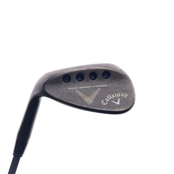 Used Callaway Mack Daddy Forged Lob Wedge / 60.0 / Stiff Flex / Left-Handed