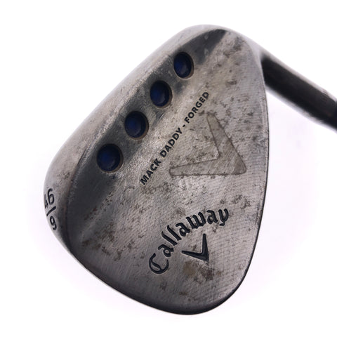 Used Callaway Mack Daddy Forged Oil Can H Head Pitching Wedge / 46 Deg / Stiff