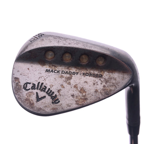 Used Callaway Mack Daddy Forged Slate '19 Sand Wedge / 56.0 Degrees / Stiff Flex