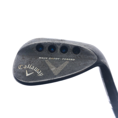 Used Callaway Mack Daddy Forged Slate Lob Wedge / 58.0 Degrees / Stiff Flex