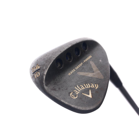 Used Callaway Mack Daddy Forged Slate Sand Wedge / 54.0 Degrees / Stiff Flex