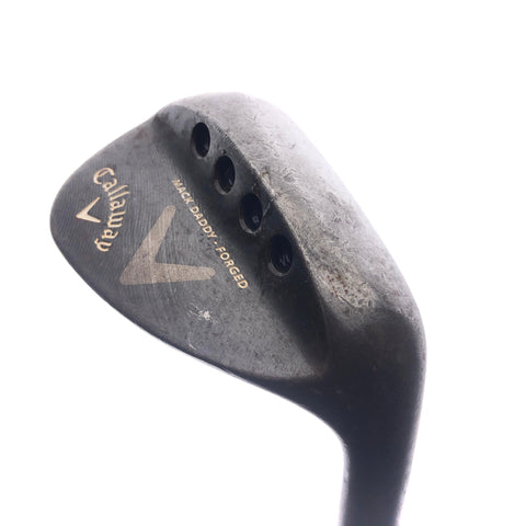 Used Callaway Mack Daddy Forged Slate Sand Wedge / 54.0 Degrees / Stiff Flex