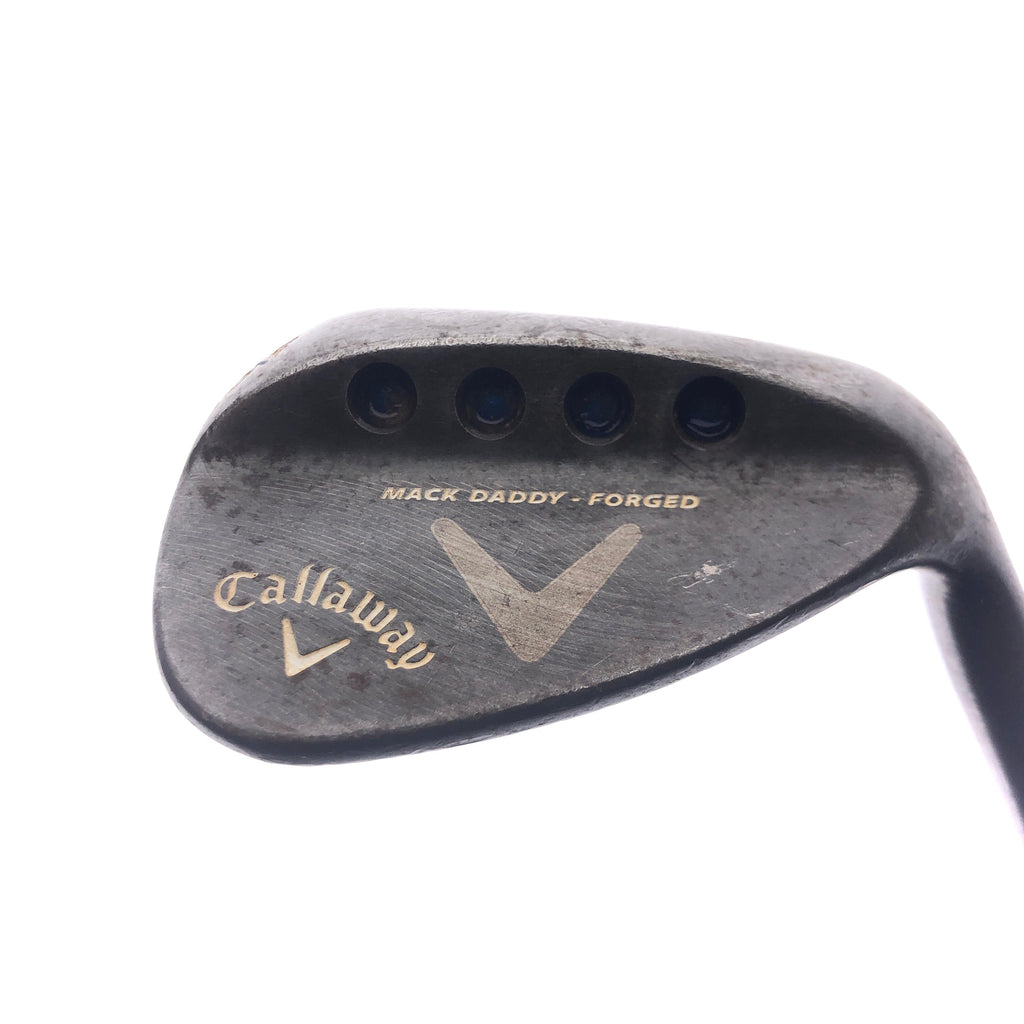 Used Callaway Mack Daddy Forged Slate Sand Wedge / 54.0 Degrees / Stiff Flex