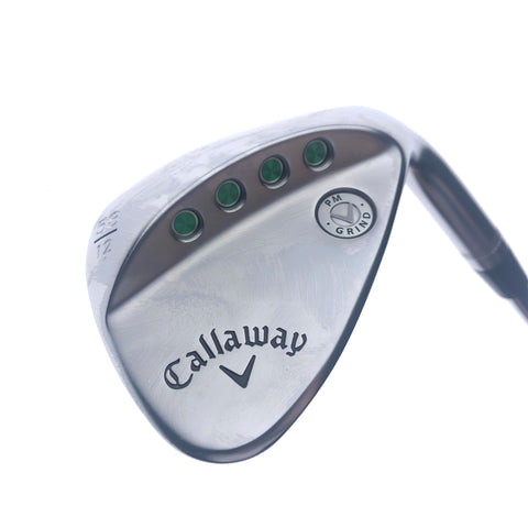 Used Callaway Mack Daddy PM Grind 19 Chrome Lob Wedge / 58 Degrees / Wedge Flex