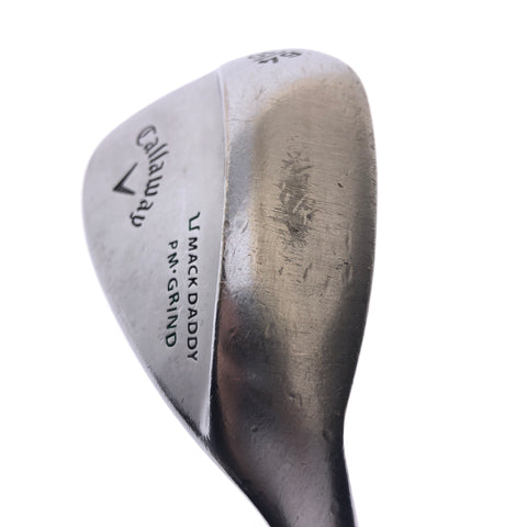 Used Callaway Mack Daddy PM Grind 19 Chrome Lob Wedge / 64.0 Degree / Wedge Flex