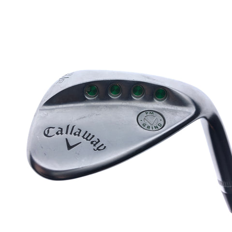 Used Callaway Mack Daddy PM Grind 19 Chrome Lob Wedge / 64.0 Degrees / Wedge Fl