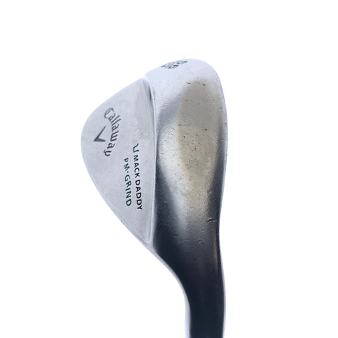 Used Callaway Mack Daddy PM Grind 19 Chrome Sand Wedge / 56 Degrees / Wedge Flex