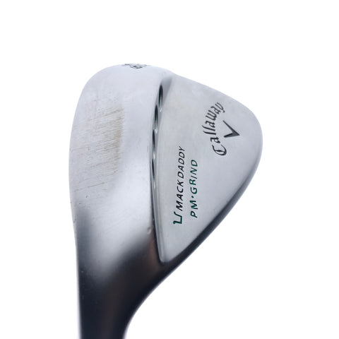 Used Callaway Mack Daddy PM Grind 19 Lob Wedge / 64 Degrees / Left Handed
