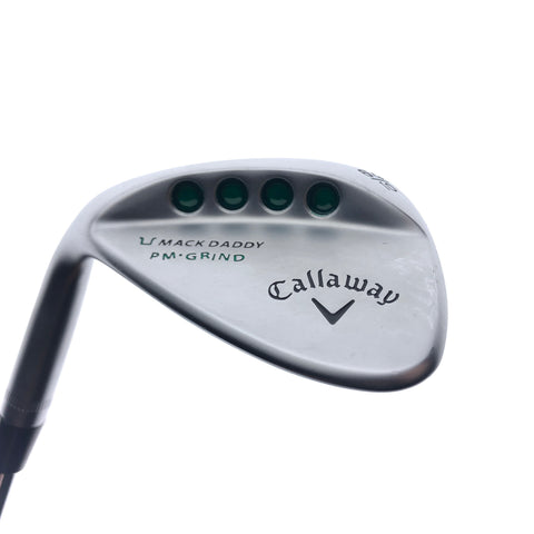 Used Callaway Mack Daddy PM Grind 19 Lob Wedge / 64 Degrees / Left Handed