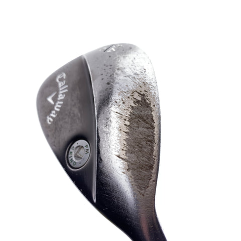 Used Callaway Mack Daddy PM Grind 19 Tour Grey Lob Wedge / 64.0 Deg / Wedge Flex