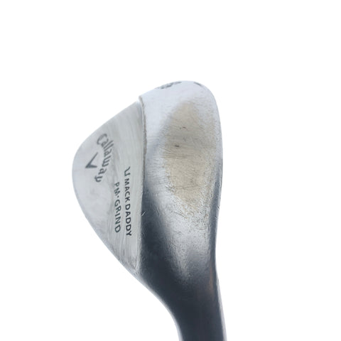 Used Callaway Mack Daddy PM Grind Chrome Sand Wedge / 56.0 Degrees / Wedge Flex