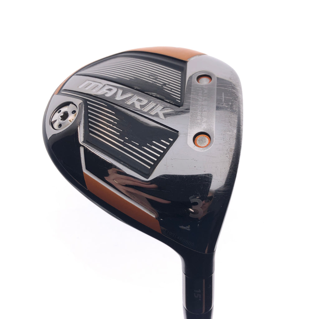 Used Callaway Mavrik 3 Fairway Wood / 15 Degrees / Regular Flex