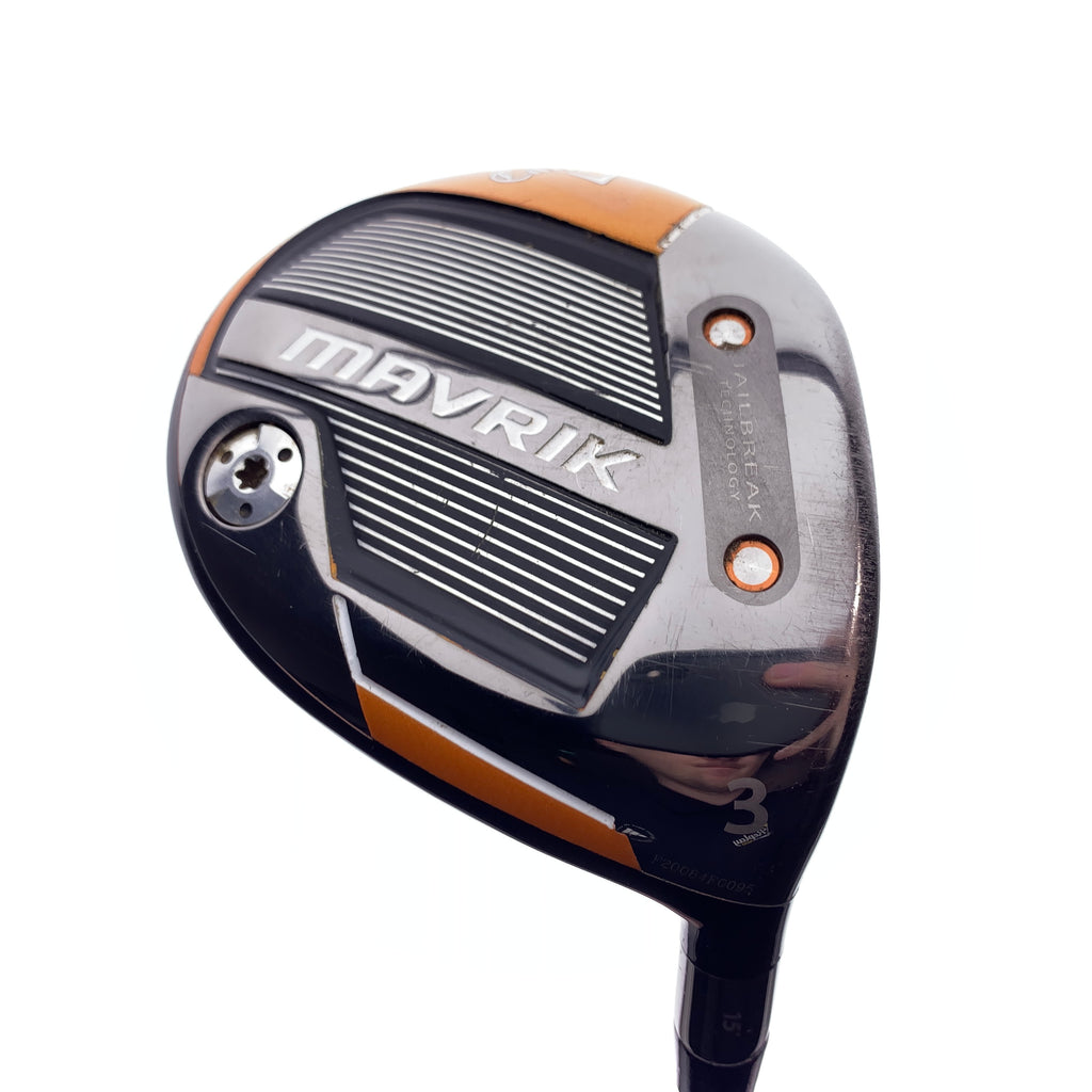 Used Callaway Mavrik 3 Fairway Wood / 15 Degrees / Regular Flex