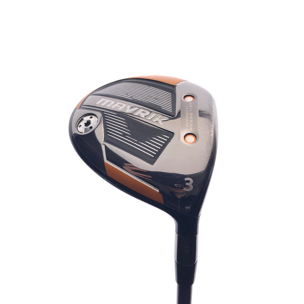 Used Callaway Mavrik 3 Fairway Wood / 15 Degrees / Soft Regular Flex