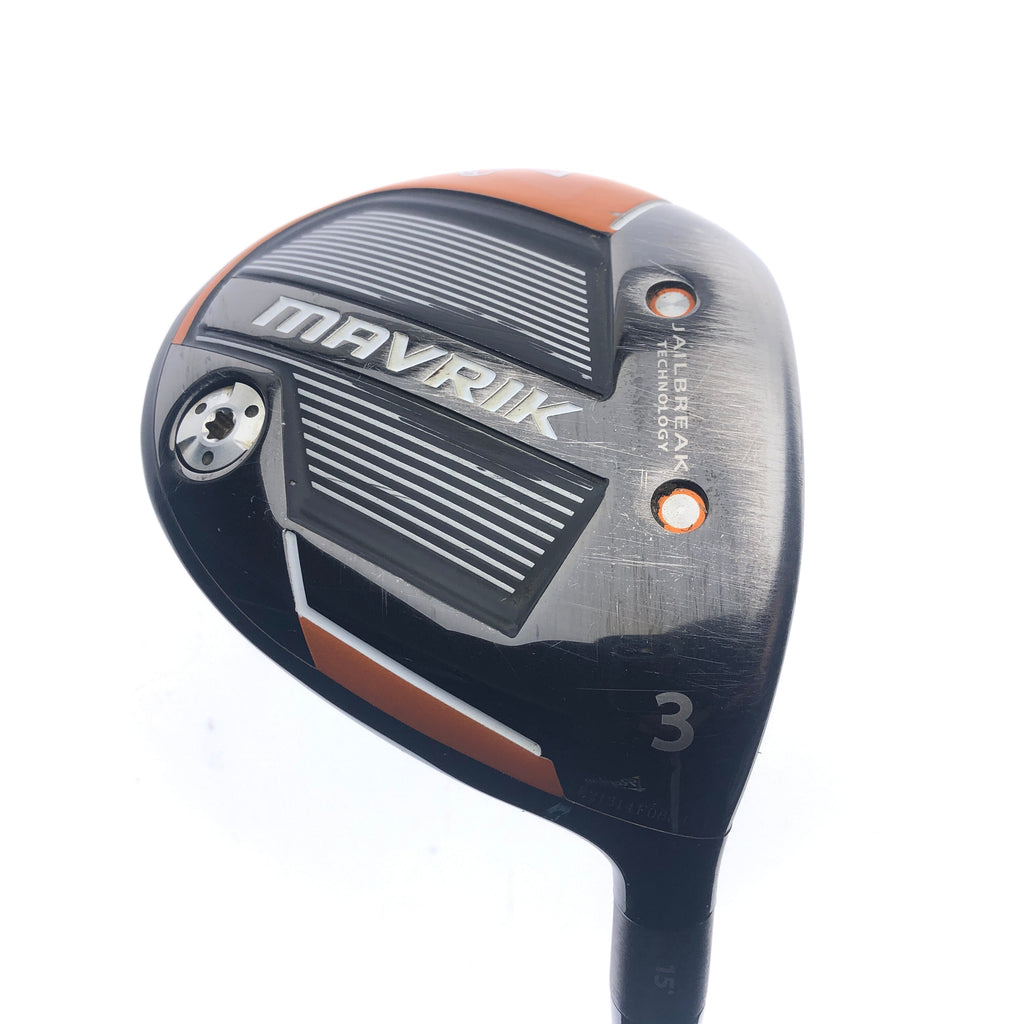 Used Callaway Mavrik 3 Fairway Wood / 15 Degrees / Stiff Flex