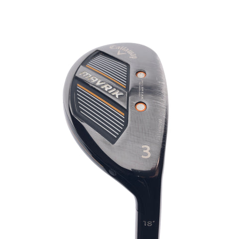 Used Callaway Mavrik 3 Hybrid / 18 Degrees / Stiff Flex