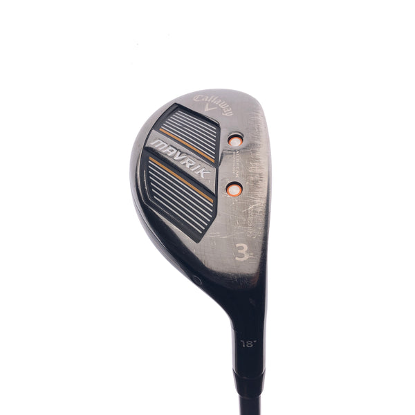 Used Callaway Mavrik 3 Hybrid / 18 Degrees / Stiff Flex