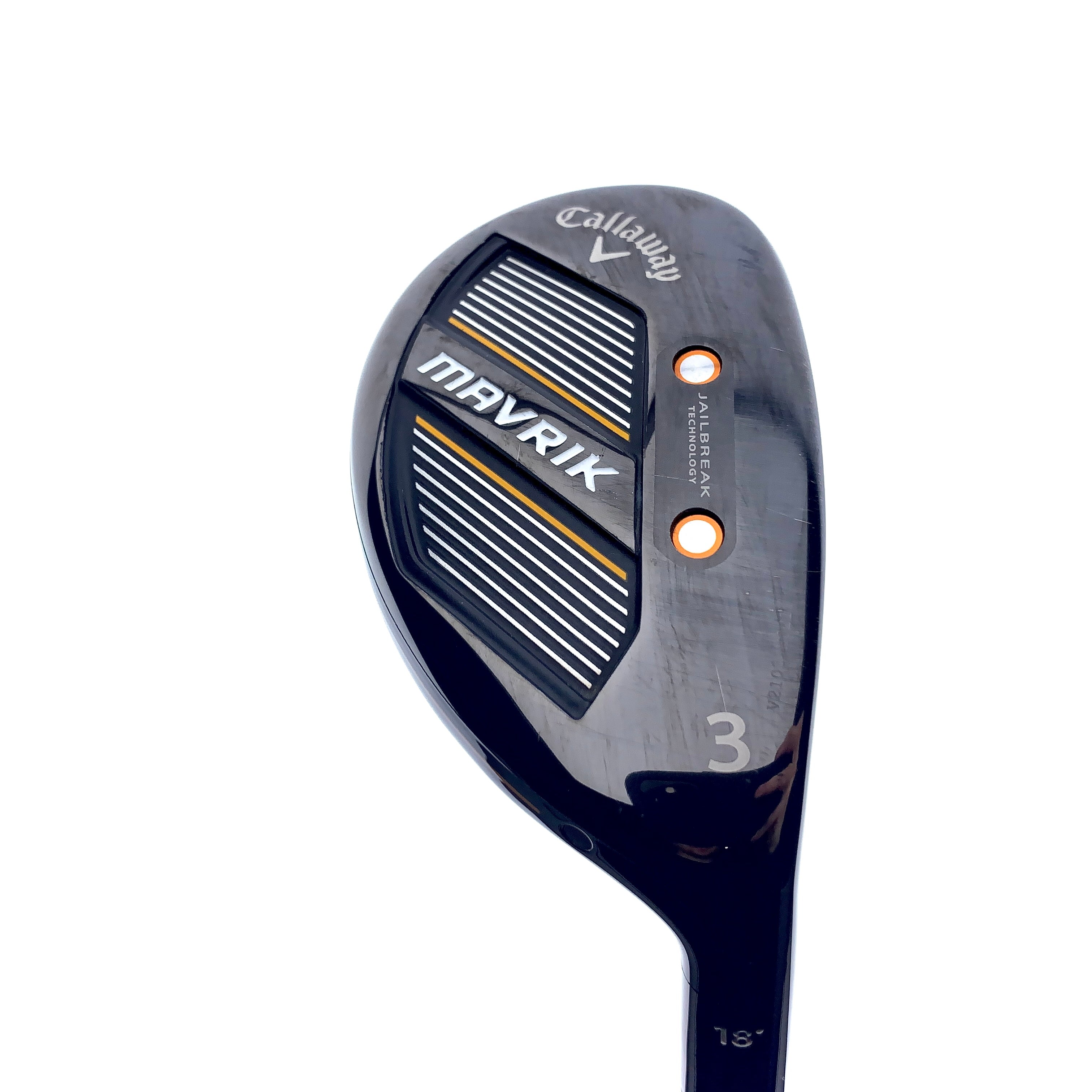 Used Callaway Mavrik 3 Hybrid / 18.0 Degrees / Stiff Flex
