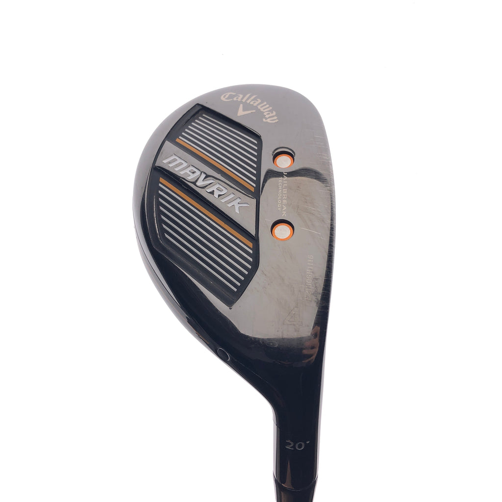 Used Callaway Mavrik 4 Hybrid / 20 Degrees / Regular Flex