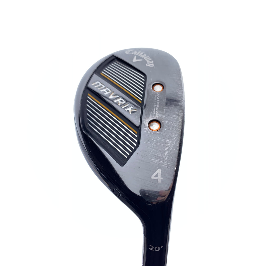 Used Callaway Mavrik 4 Hybrid / 20.0 Degrees / Stiff Flex
