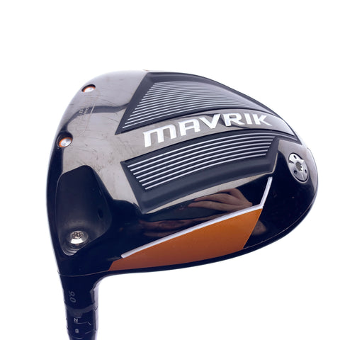 Used Callaway Mavrik Driver / 9.0 Degrees / Stiff Flex / Left-Handed